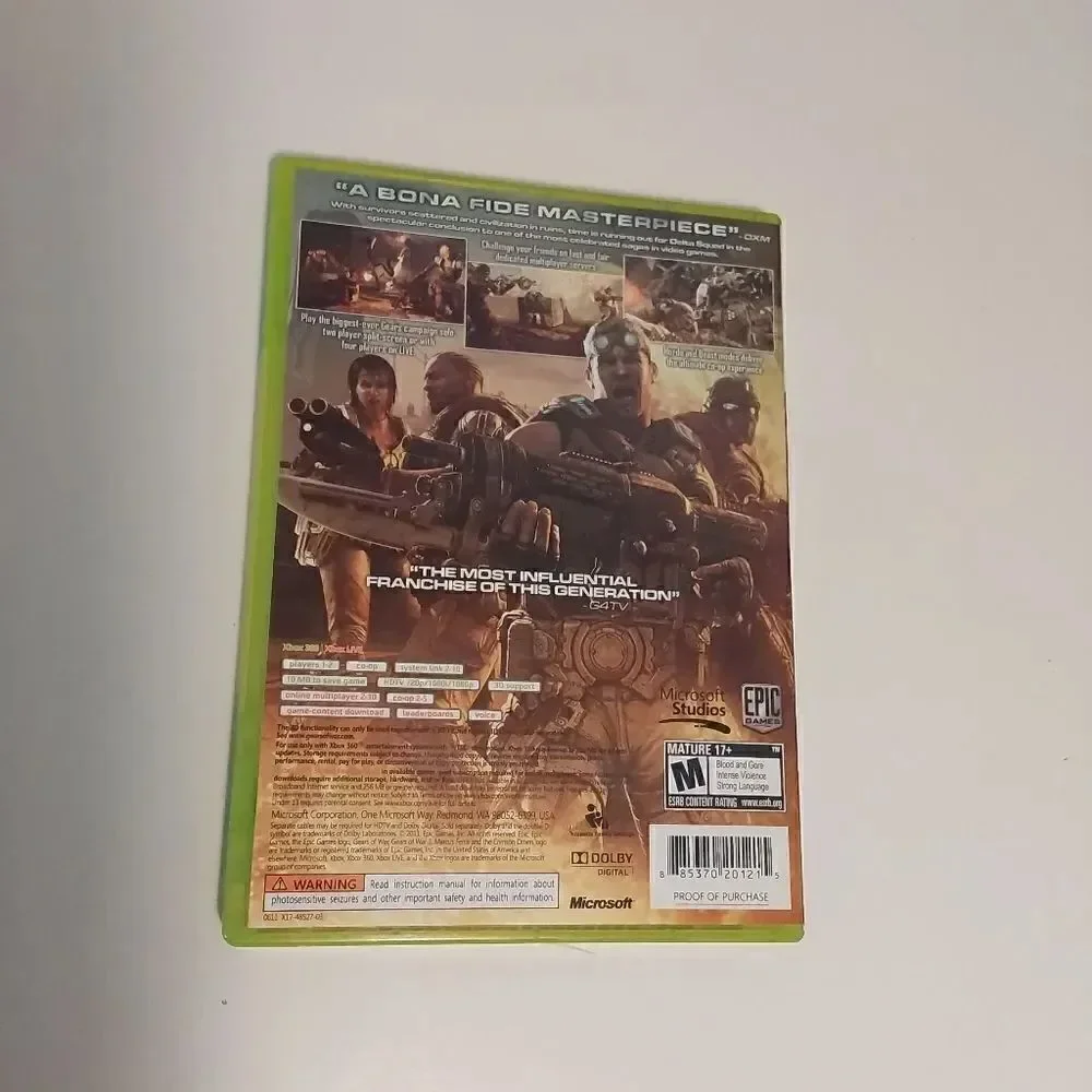 Xbox 360 game Gears of War 3